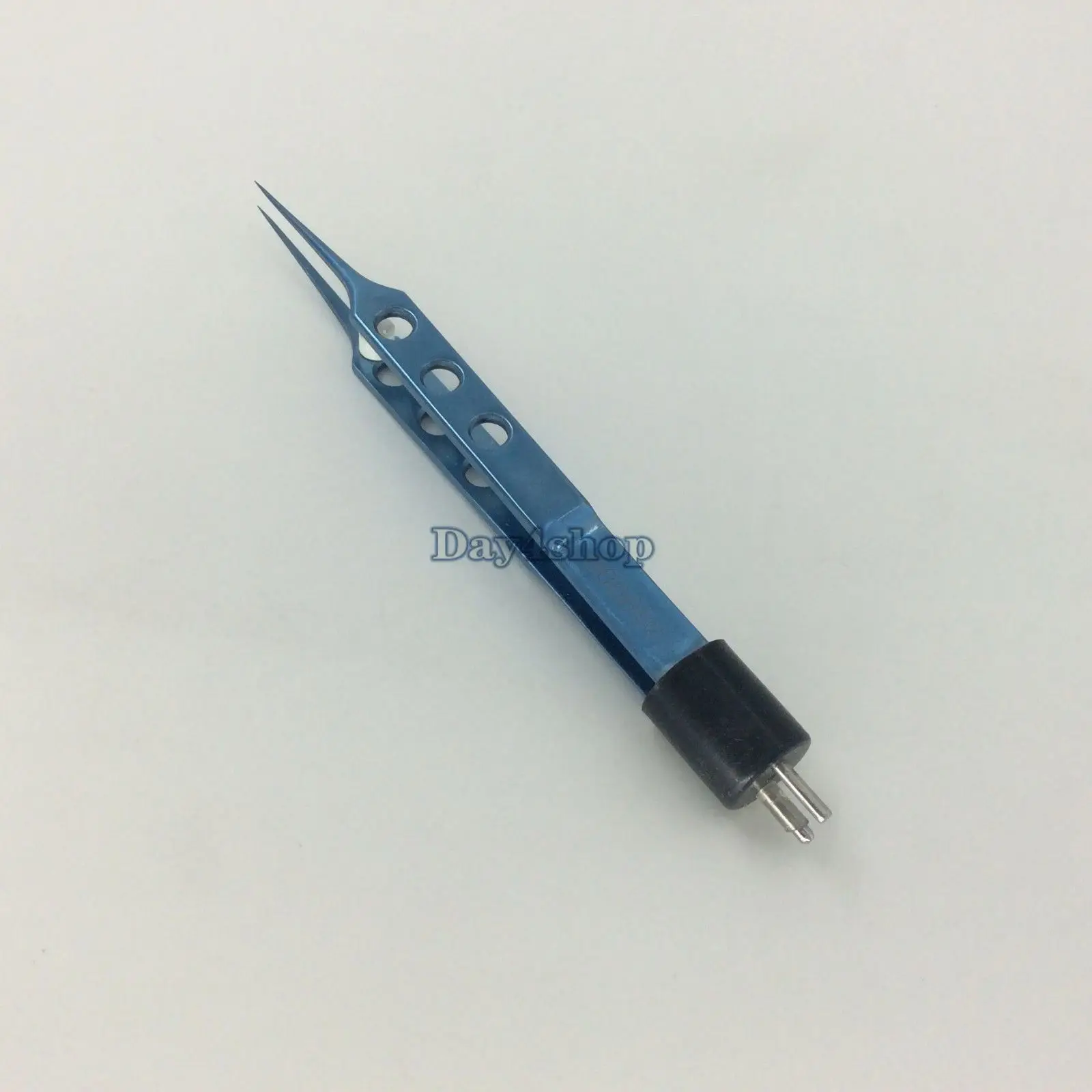 

Titanium straight shaft Bipolar Forceps ophthalmic surgical instrument