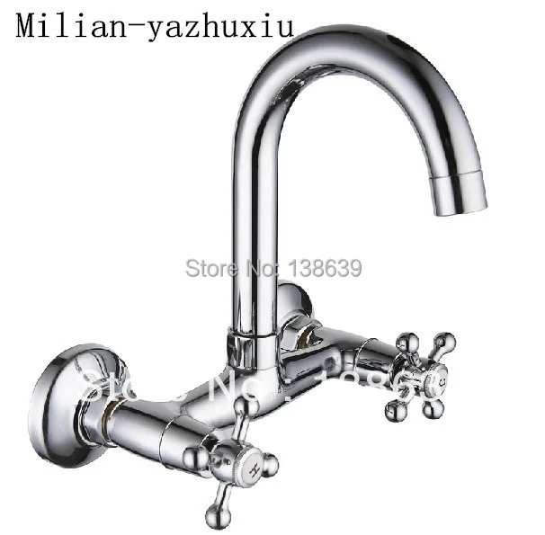 Whole Wall Mounted Kitchen Faucet Hot And Cold Mixer Bathroom Whole Wall Mounted Kitchen Faucet Hot And Cold Mixer Bathroom Tap Basin