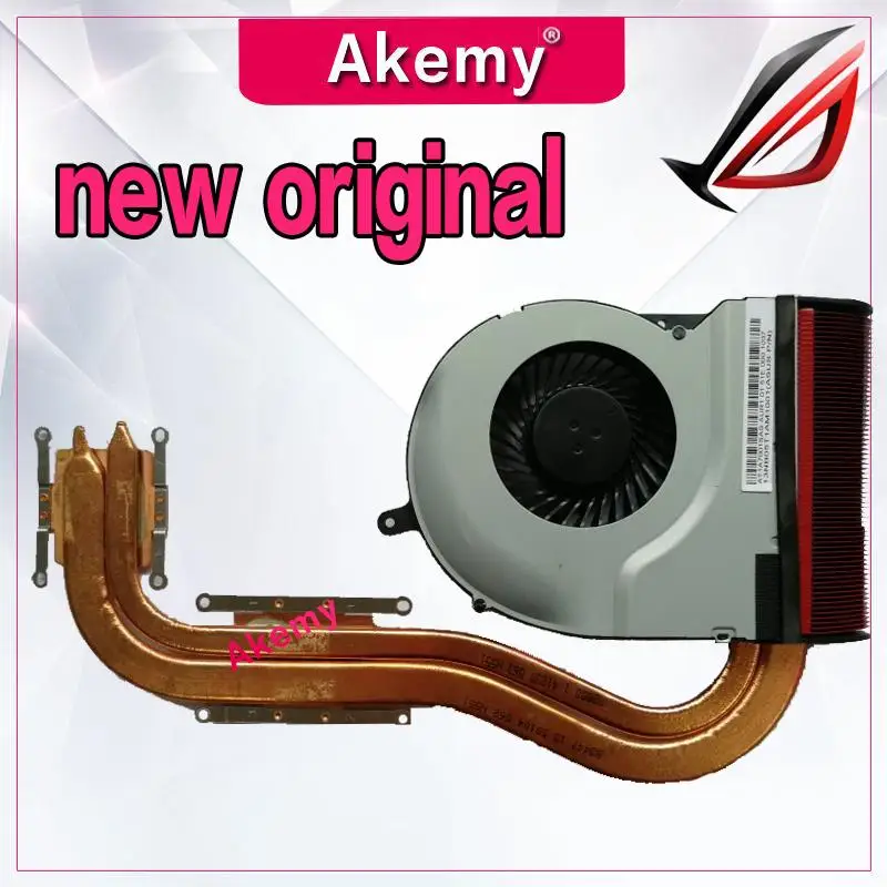 Akemy для ASUS G551J G551JK G551JM G551JW G551JX N551J N551JM N551JW N551JK N551JX ноутбука Процессор радиатор с системой охлаждения радиатора