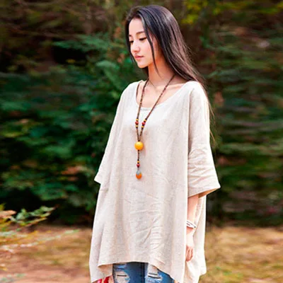 Women-Blouses-Half-Sleeve-Cotton-Linen-Women-Tops-Casual-Loose-Vintage-Women-Shirt-Beige-Green-Purple.jpg_640x640