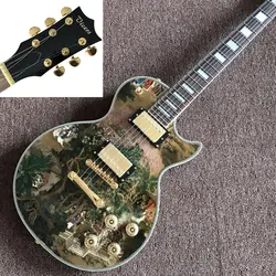 Custom shop, стандартная электрогитара на заказ, оригинальная гитара, мечта о красных особняках gitaar. Музыкальные инструменты