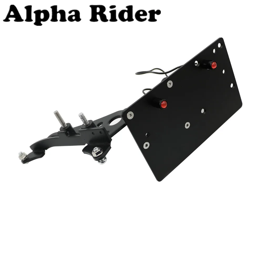 

Rear License Plate Tail Bracket Mounting For Harley Sportster XL883 XL 1200 04-17 Iron 883 Forty Eight 48 2009-2017 High Quality