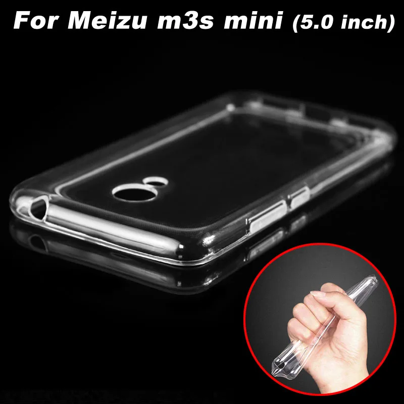 Чехол для Meizu m3s прозрачный мягкий чехол из ТПУ m5s чехол-накладка | Мобильные