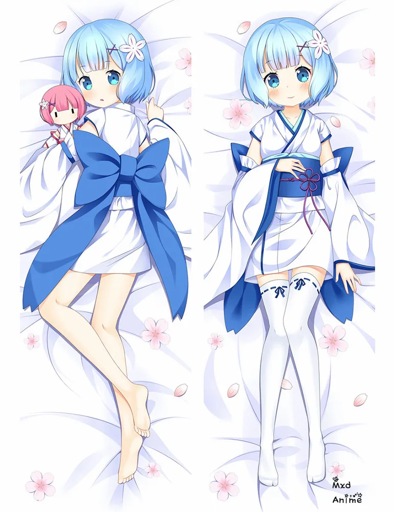 Подушка Dakimakura из японского аниме Перезагрузка жизни в другой мир наволочка для
