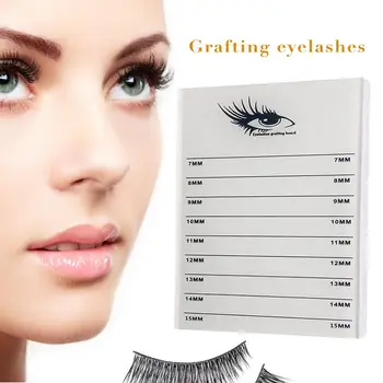

Hot Sale 2 Styles Fake Eyelashes Single Grafting Eyelashes Pad Tray False Eyelash Eyelash Extensions Grafting Palette Tool