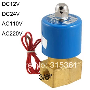 Трубоподрезной станок 3/" Электрический электромагнитный клапан 2/2 способ 12-вольтовой FKM/VITON воздуха, воды, газа, топлива, DC24V, AC110V или AC220V как вариант