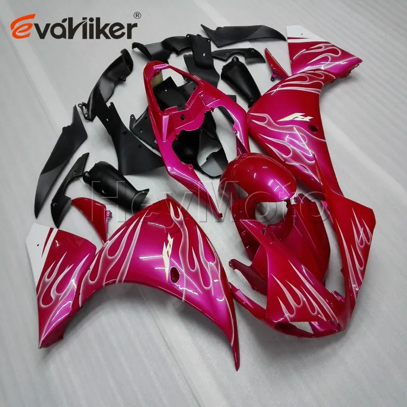 На заказ+ капот мотоцикла для YZF-R1 2009-2011 2010 YZF R1 09 10 11 Черный ABS обтекатель обтекателя двигателя - Цвет: H
