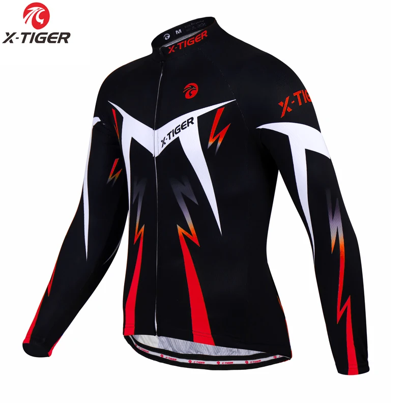 X-Tiger Pro, велосипедная футболка с длинным рукавом, MTB, велосипедная одежда, велосипедная спортивная одежда, комплект одежды, Майо Roupa Ropa Ciclismo для мужчин