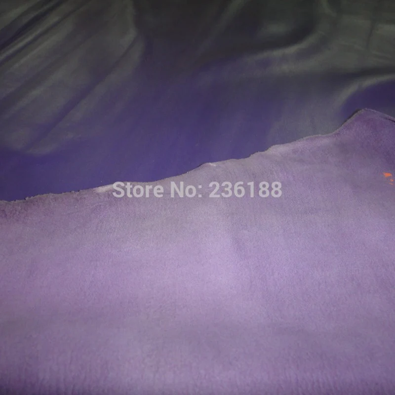 Фиолетовый настоящая овчина материал из искусственной кожи для обувь, сумки