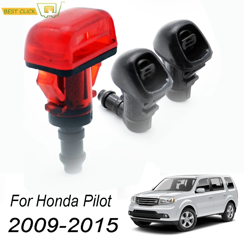 

Misima 3Pcs Windshield Windscreen Washer Nozzles Jet For For Honda Pilot 2 2009 - 2015 Front Rear Set 2014 2013 2012 2011 2010