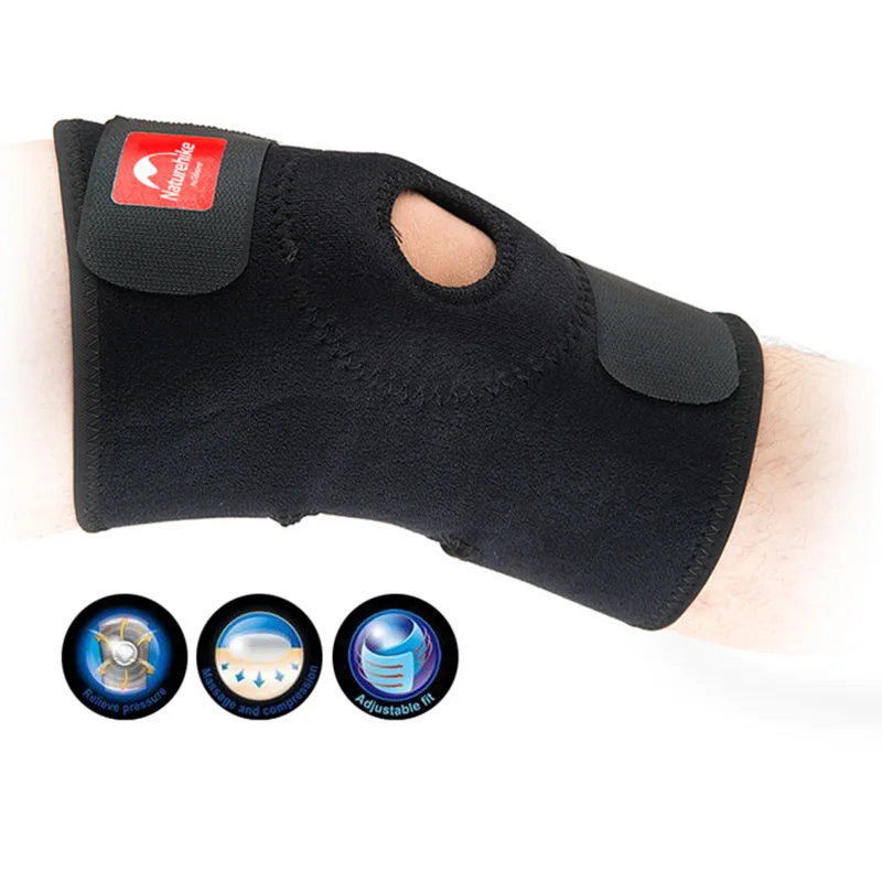 2019 Регулируемый суппорт колена из дышащей ткани Brace Patella рукав шапочка