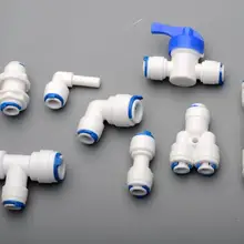TUBE PE à tube, 1/4 OD, connecteur rapide, système d'osmose inverse, eau potable, pour les familles