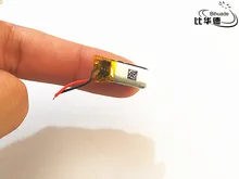 10 pcs 3.7v 50mah 360821 Lithium Polymer LiPo Rechargeable Battery li ion li-polymer For DIY Mp3 bluetooth Recorder headphone
