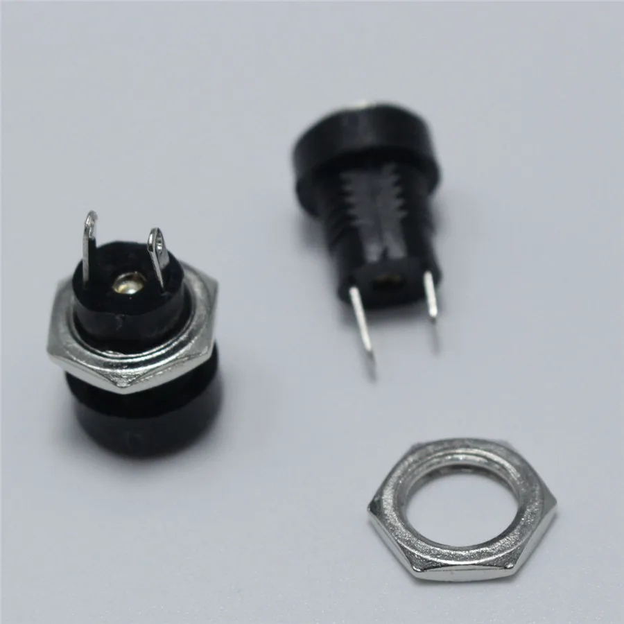 5 шт. адаптер питания постоянного тока 5*2 1 мм/5 5x2 мм DC_022B|connector dc|5.5*2.1mm connectorpanel mount