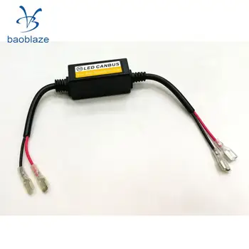 

2X A0 H1 H3 LED Headlight Error Free Anti Flicker Resistor Canceller Decoder