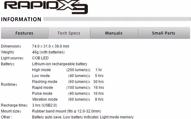 Discount CATEYE TL-LD710-R Rapid X2 Bicycle Safety Light for Rear from Japan 4