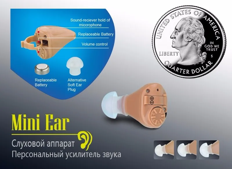 Мини слуховой аппарат, слуховой аппарат, маленький Невидимый глухий слуховой аппарат, регулируемый объем слухового аппарата для пожилых людей, audifonos para sordos