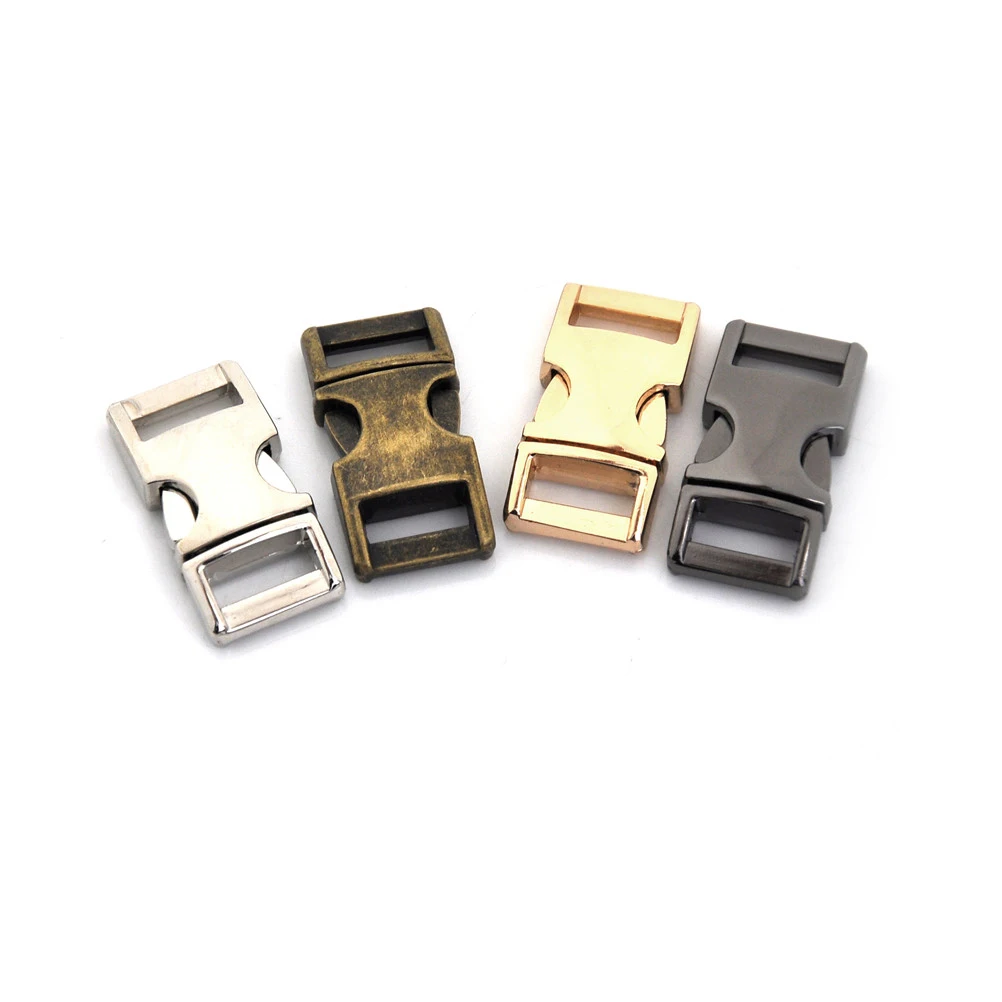 4 Colors Purse Luggage Dog Collar bing Belt Clip Clasp Quick Release