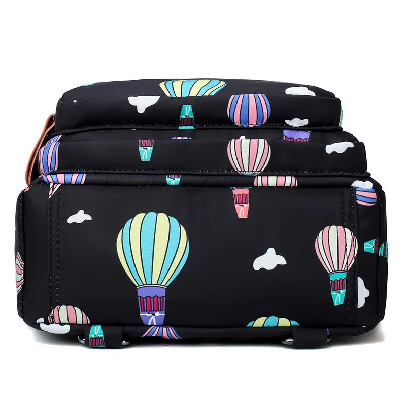 MOTOHOOD Baby Diaper Bag Backpack Mother Maternity Bags With Insulation Bag Fashion Hot Air Balloon Printing Baby Bag Organizer  (13)