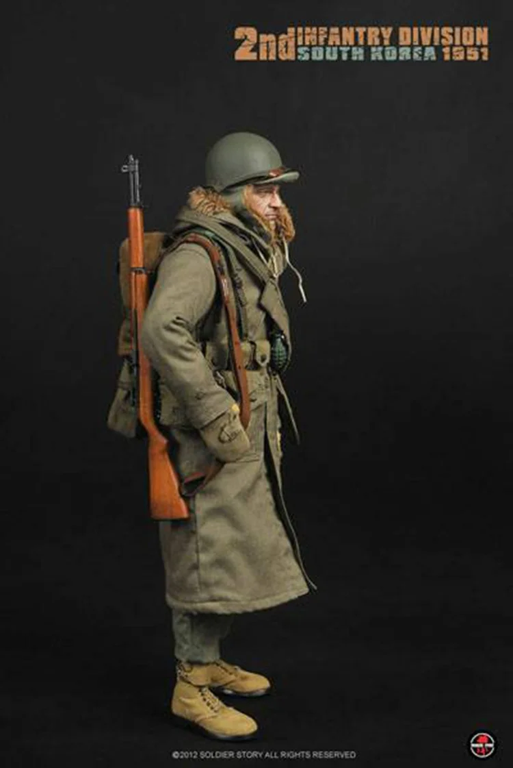 SoldierStory SS069 Вторая мировая война США Вторая пехотная дивизия 1/6 солдат фигурка модель