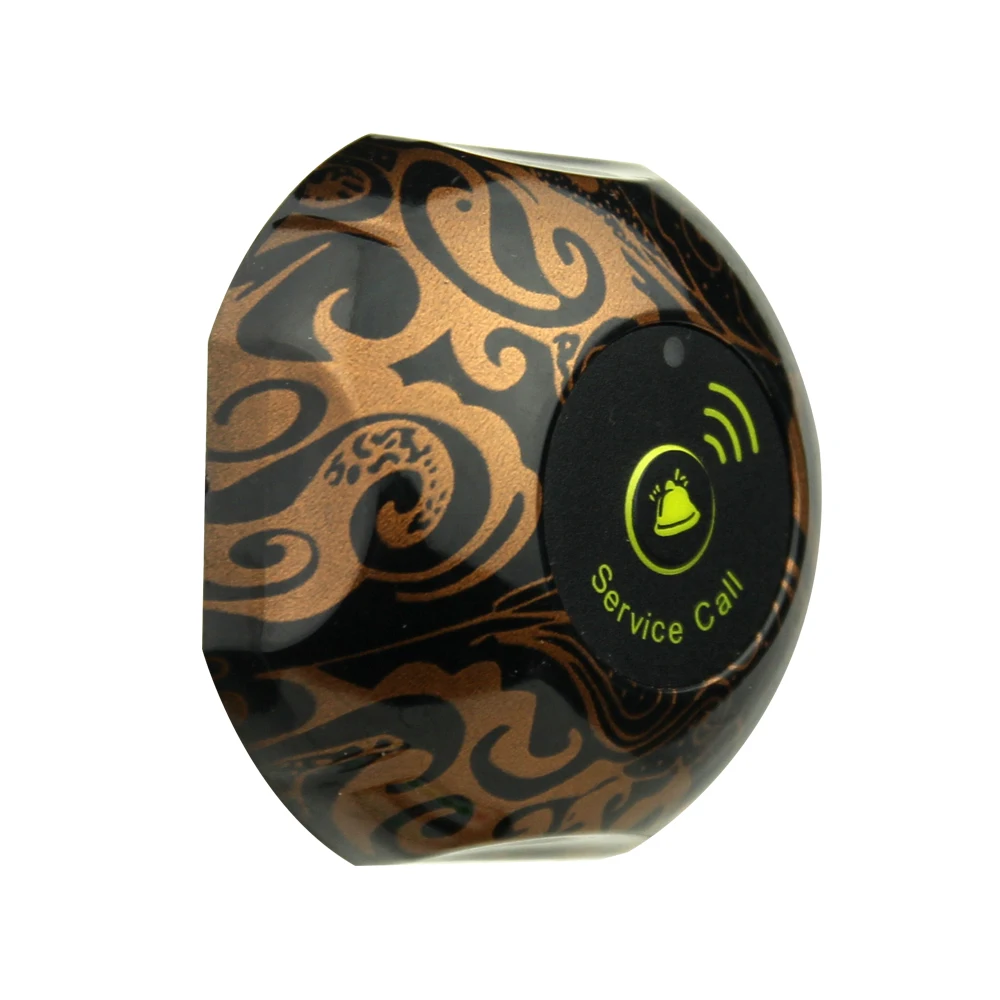 

JINGLE BELLS quality guest calling buttons 433mhz calling buttons call bells service cafe service call buttons on sale