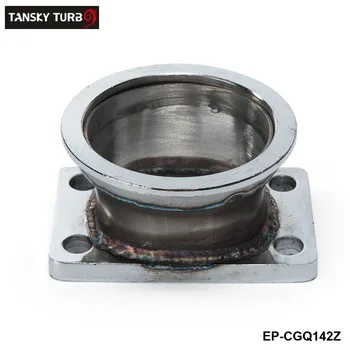TANSKY - Steel Adaptor for T3 4Bolt to 3" V-Band Flange For Toyota Acura Honda BMW EP-CGQ142Z