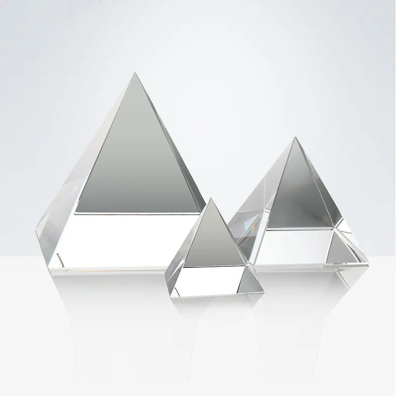 Selens Prismen-Fotografie aus optischem Kristallglas 
