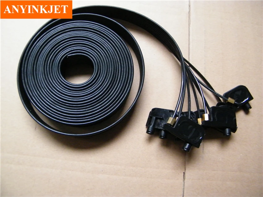 

16 uv small damper + 16 screw oring + 10 meter 8 line uv ink tube 3x2mm For Epson R1800/1900/1390/2400/1100 etc Printers