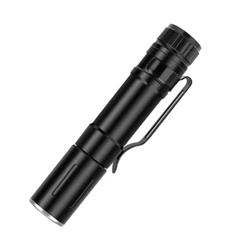 

LED Flashlight Clip Mini Torch Pen Light AAA Lamp Small Lamp Multifunctional portable travel outdoor lighting flashlight #3J25