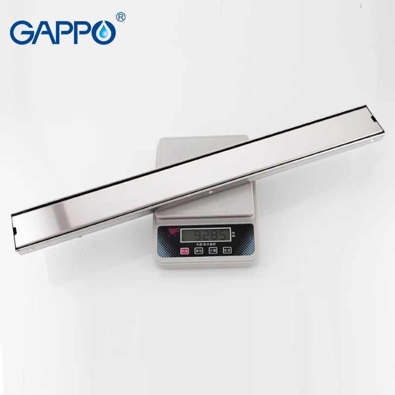 GAPPO Drains stainless steel bathroom shower floor cover drainers bath Floor Drains anti-odor Square shower room                