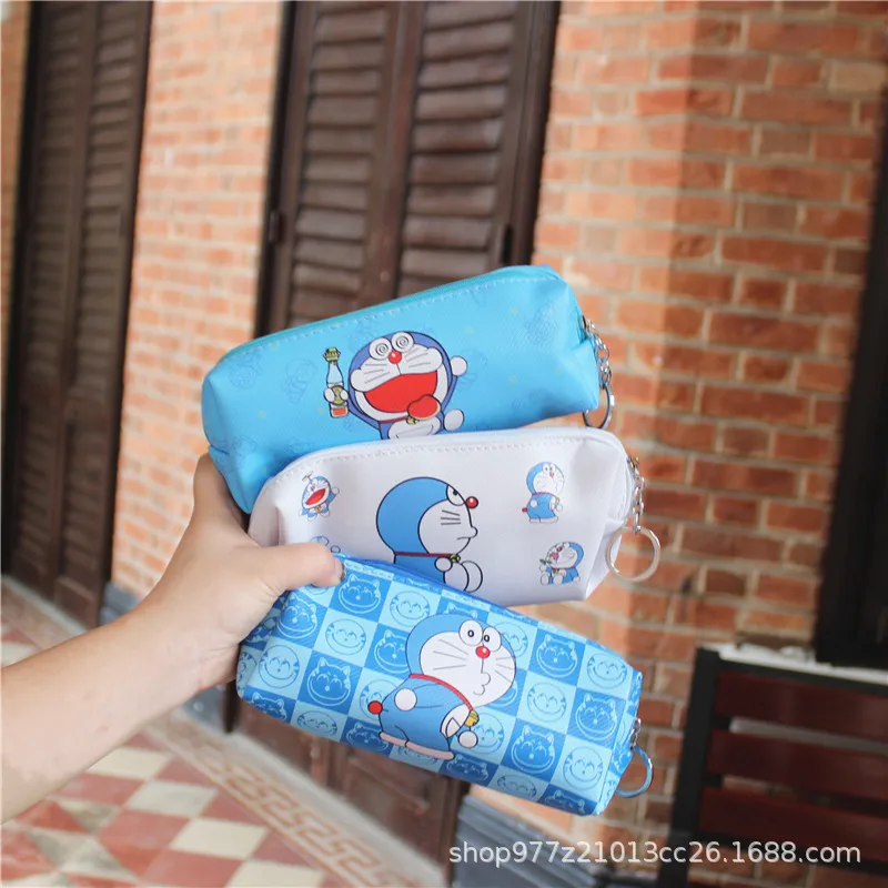 Ivyye 1 вeщeй нижнee бeльё Doraemon аниме косметички из PU искусственной кожи на молнии школьный пенал для хранения пенал канцелярские