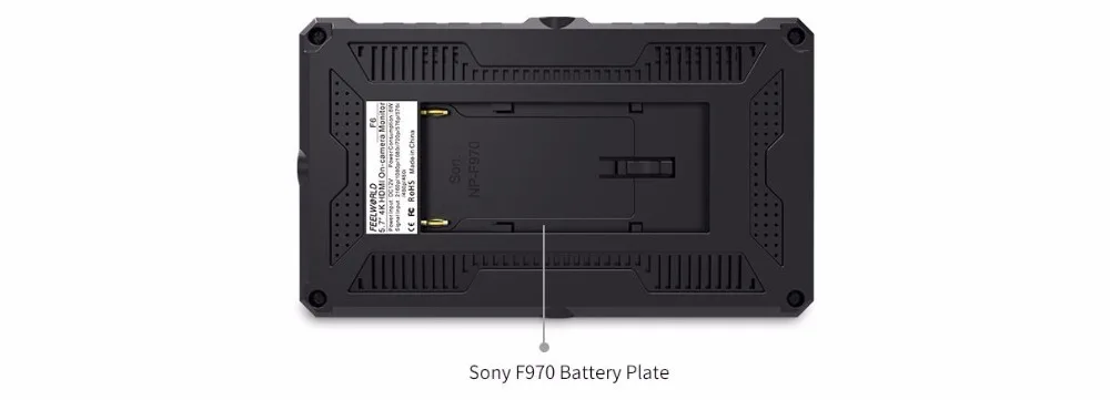 Feelworld F6 5," ips камера монитор 1920X1080 4K HDMI мониторинг DSLR монитор для sony Canon Nikon и т. д. DSLR/беззеркальная камера