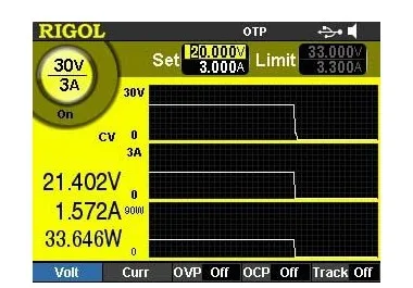 Rigol DP832A тройной выход 195 ватт источник питания DC источник питания 3 канала