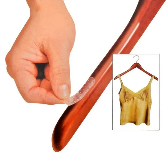 20pcs Closet Accessories Non Slip Adhesive Tape Hanger Silicone Grip 20pcs Closet Accessories Non Slip Adhesive Tape Hanger Silicone Grip Tanspa Grips Strips In Hangers Racks From Home Garden On