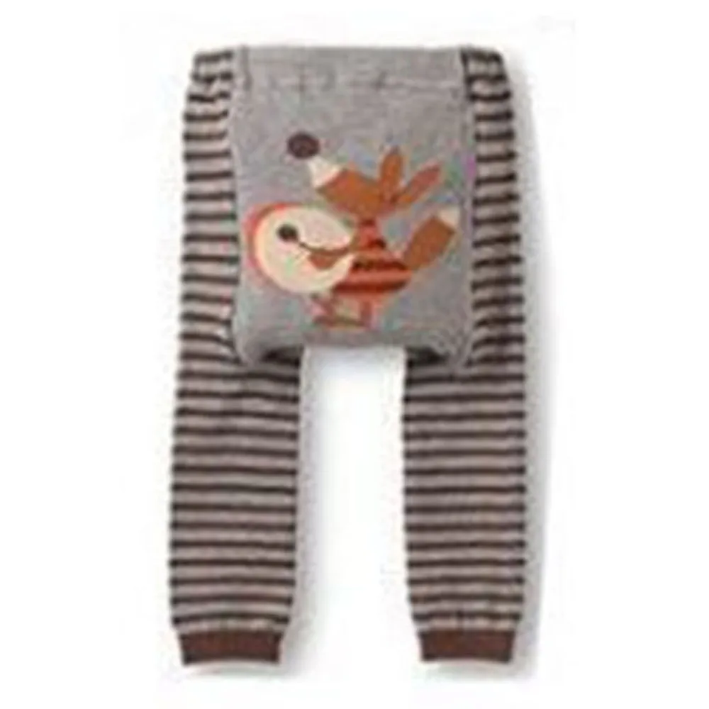 UNIKIDS/Модные свободные мягкие длинные штаны для малышей; 6 цветов; милые детские штаны с эластичной резинкой на талии; леггинсы в полоску с героями мультфильмов для новорожденных; длинные штаны