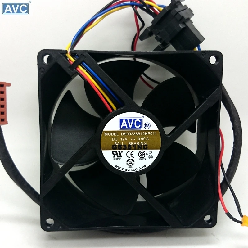 Для AVC 9238 12В DS09238B12HP011 9 см 0.90A шарикоподшипник охлаждающий вентилятор | Компьютеры