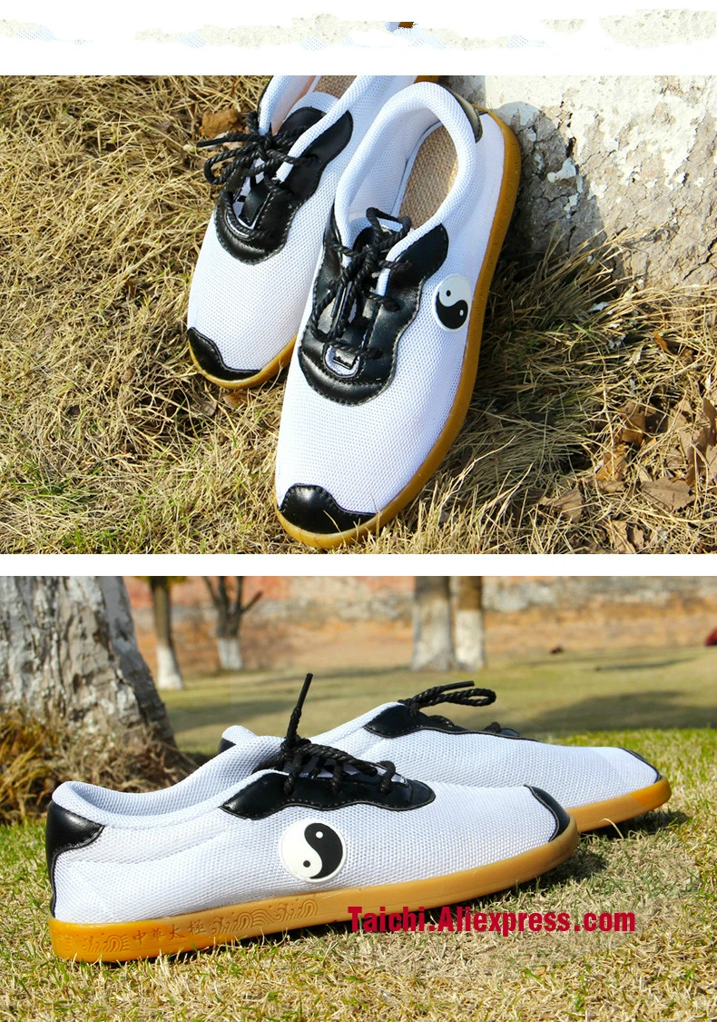 Летняя белая дышащая даосская обувь китайские традиции обувь Тай чи обувь кунг фу обувь для ушу