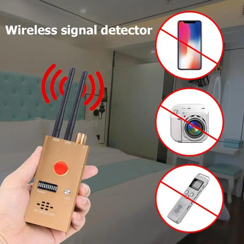 

MD312 Wireless Signal Bug Camera Detector Anti Candid GPS Location Tracker Anti Candid Finder Camera Detector with EU Plug