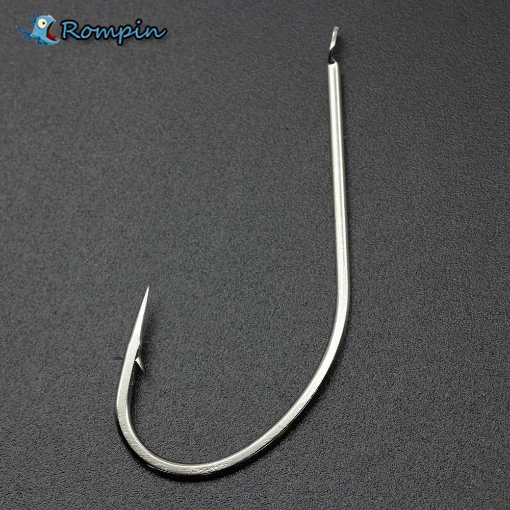 Rompin 20 шт./лот рыболовный крючок 28 # большого размера колючие крючки Pesca снасти