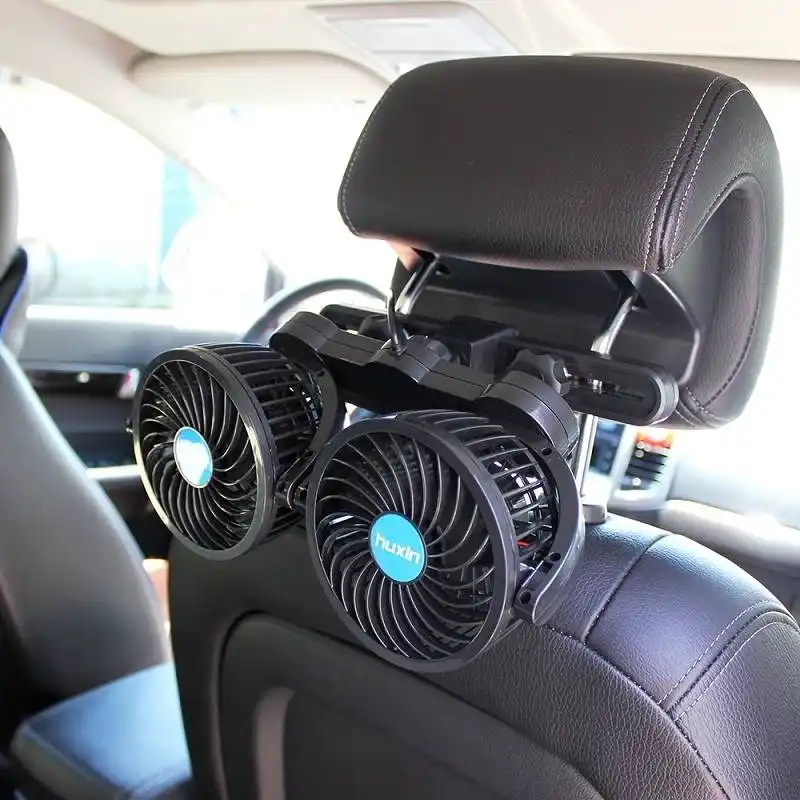 12v調整可能な冷却空気ファン車後部座席冷却ファンホット夏の旅行車の電化製品360度回転 Heating Fans Aliexpress