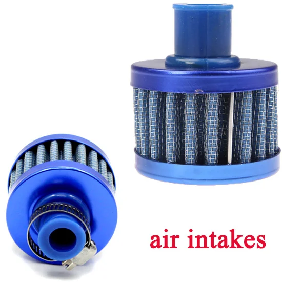 Universal Car Air Filter Cleaner Cold Air Intake Auto Mini 12mm Valve