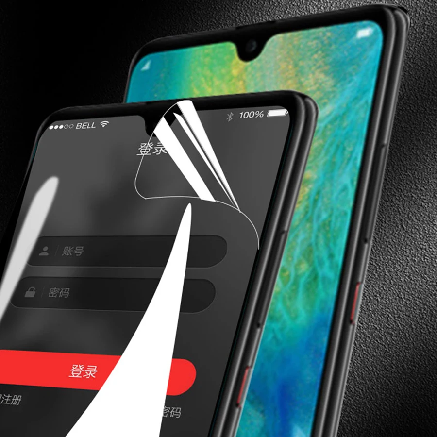 3D пленка Мягкий Силиконовый ТПУ для huawei mate 20 Lite Pro X защитная полное покрытие