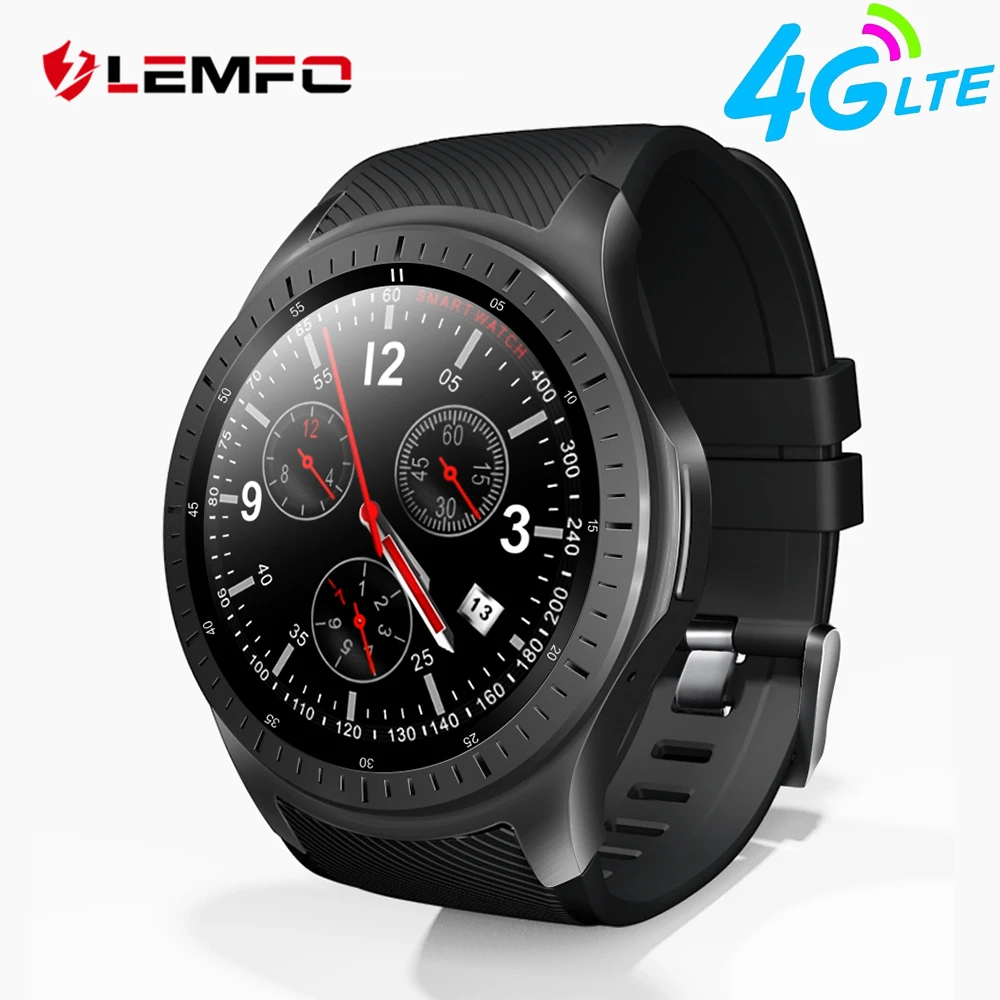 

LEMFO LF25 Smart Watch MT6739 Android 7.1 4G Smart Watch Phone Bluetooth GPS Wifi Smartwatch 1GB + 16GB Heart Rate Monitor