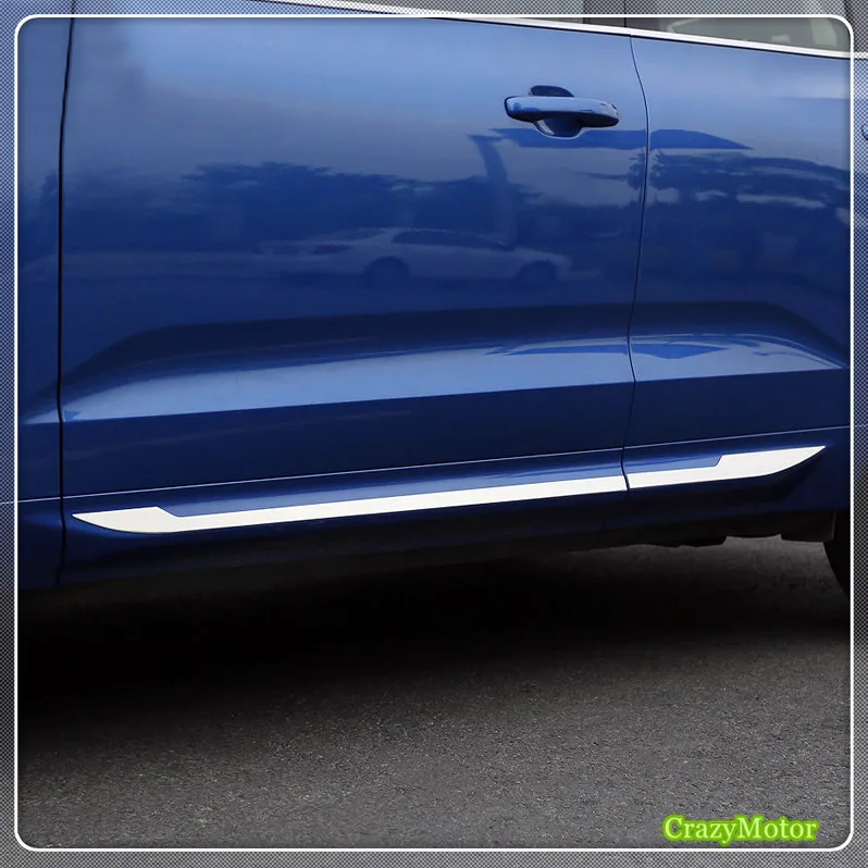 For Volvo XC60 2018 Stainless Exterior Door Body Molding