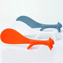 Антипригарное весло для риса в форме белки, ложки для риса, кухонный инструмент, покупка оптом#4JY22