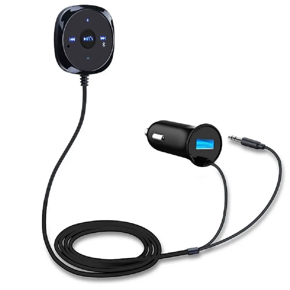 Автомобильный комплект с адаптером Bluetooth Беспроводная стереогарнитура громкая