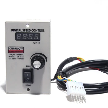 

Deceleration motor digital display governor US-52/UX-52 speed control motor five-line deceleration panel 6W-250W220V