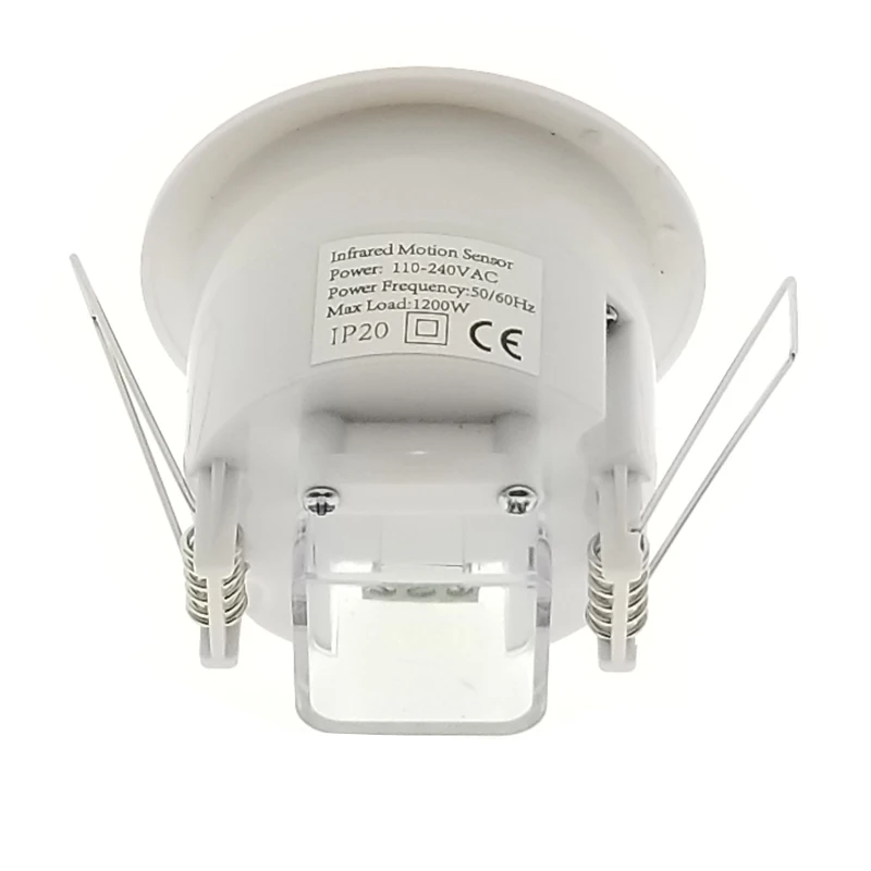  High quality 360 degree ceiling 110V/AC 220V/AC inlay sensor switch PIR infrared motion sensor ligh - 32963727949