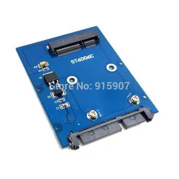 

Jimier CY Slim Type Mini PCI-E mSATA SSD to 2.5" SATA 3.0 22pin HDD Adapter Hard Disk PCBA