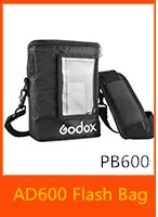 Godox AD600 Pro Portatile All'aperto Flash 1/8000 s ttl HSS 38 W светодиодный встроенный Sistema X Li-on Della Batteria con X1 trasmettitor